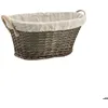 Image de Panière à linge en éclisse et coton