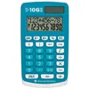 Image de Calculatrice scientifique - TEXAS INSTRUMENTS - TI-106 II Solaire - Bleu