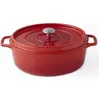 Image de INVICTA Cocotte ovale - Ø 31 cm - Rubis - Tous feux dont induction