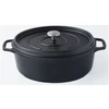 Image de Invicta Cocotte Ovale Ø 31 Cm Noir Tous Feux Dont Induction