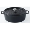 Image de Invicta Cocotte Ovale Ø 33 Cm Noir Tous Feux Dont Induction