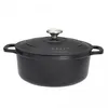 Image de Cocotte Chasseur Émaillée 1.8l Noire Durable