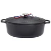 Image de Chasseur Noir Cocotte Ovale 27 Cm Chasseur - Puc472701