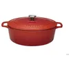 Image de Chasseur Cocotte ovale en fonte émaillée 27cm rubis sublime - PUC472758