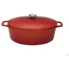 Image de Chasseur Cocotte ovale en fonte émaillée 29cm rubis - PUC472958