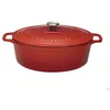 Image de Chasseur Cocotte ovale en fonte émaillée 33cm rubis sublime - PUC473358