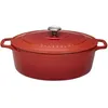 Image de Cocotte - CHASSEUR - PUC473503 - Fonte émaillée - 35 cm - Rouge - 7.4 L