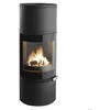 Image de Poêle à bois ALCOR - 6107 - 44 - INVICTA - Noir - 6 kW - 198 kg - Finition anthracite - 150 mm - 33 cm - Acier
