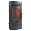 Image de Poele a bois invicta gomont fonte 12 kw anthracite buches 45 cm 3244336158449
