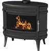 Image de Poêle à bois en fonte INVICTA Mandor - Puissance optimale: 12 kW - Max: 18kW - Bûches 33 cm max - Fabriqué en France - Ecodesgn