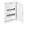Image de Coffret encastré - LEGRAND - O1531 - 12+2 modules - Porte métal extra-plate - Blanc