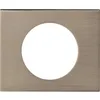 Image de LEGRAND Plaque Céliane finition métal pour 1 poste - Inox brossé