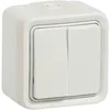 Image de LEGRAND Plexo double va-et-vient 10A blanc saillie
