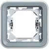 Image de Plaque support simple Legrand PLEXO encastrÃ© gris en occasion ou reconditionné