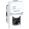 Image de Prise murale RJ45 Cat6a LEGRAND STP 22.5X45 blanc