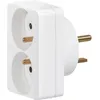Image de LEGRAND Adaptateur 2P+T 2 fiches 16A sur socle 20A