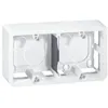 Image de Cadre pour modules - LEGRAND - MOSAIC - 4 modules - Blanc - 40 mm - Plastique