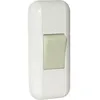 Image de Interrupteur à touche luminescente - 2 A - blanc