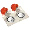 Image de Prise électrique - Legrand - Double - Inox étanche IP44 - 2P+T - A encastrer