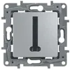 Image de Prise TÃ©lÃ©phone LEGRAND NiloÃ© 8 Contacts en T Argent en occasion ou reconditionné