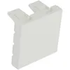 Image de LEGRAND Obturateur 2 modules Mosaic blanc avec enjoliveur blanc