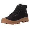 Image de Bottes Ténéré CVS Aigle   Bottes hautes homme noires en coton bio semelle caoutchouc