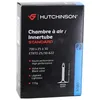 Image de Chambre à air vélo route - Hutchinson - Presta - Valve 60mm - 700x25-30 - Noir
