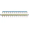 Image de Hager - Peigne dalimentation horizontal 13 modules Phase / N (auto)