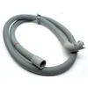 Image de Tuyau de vidange - BRANDT - Pour lave-linge - Longueur 180cm - Sortie pompe coudée 22mm