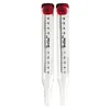 Image de Niveau à fioles tubes graduée - STANLEY - 0-42-431 - 2 fioles 120 mm graduées - Matière synthétique - Bouchon ouverture libre