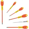 Image de Jeu de 6 Tournevis - STANLEY FATMAX - 0-65-441 - Isolés 1000V - Electricien + Philipps + Testeur