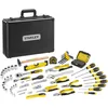 Image de Malette à outils 119 pièces - STANLEY - STMT72986-1 - Assortiment complet répartis sur 3 niveaux - Noir et jaune
