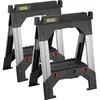 Image de Tréteaux pliables DEWALT FatMax - Lot de 2 - Hauteur max 1m - Charge max 50kg - Acier noir