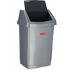Image de Curver Click-it 25l Poubelle Basculant Argent