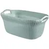 Image de Curver Paniere A Linge Aspect Tricot 40l Bleu
