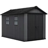 Image de Abri De Jardin 6.57 M² - Double Porte Newton Plus 7511 - Anthracite