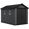 Image de Abri de jardin NEWTON PLUS 7511 - 7.2m² - Gris