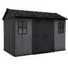 Image de Abri De Jardin 6.57 M² - Double Porte Newton Plus 1175 - Anthracite