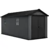 Image de Abri De Jardin Newton Plus 7517 - 11,2 M² - Gris Aspect Bois - Keter