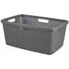 Image de Corbeille à Linge - 46 L - Jute - Anthracite - Curver
