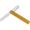 Image de Fausse équerre - FISCHER DAREX - 25 cm - Bois - Hêtre et acier zingué - Angle de mesure 90°