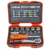 Image de Coffret douilles et embouts 14 38 pcs fischer darex - 800005 1201247