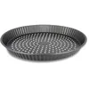 Image de Moule À Tarte Perforé En Acier Carbone 30cm Amandine - Menastyl