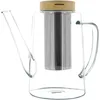 Image de Théière - OGO LIVING - Gustave - 12L - Verre borosilicaté - Infuseur en inox