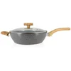 Image de Sauteuse Avec Couvercle En Aluminium 28cm - Tous Feux Cannelle - Menastyl