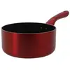 Image de Thekitchenette Casserole 14 Cm - Rouge - Aluminium - Tous Feux Dont Induction