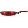 Image de Poêle - MENASTYL - 28 cm - Aluminium - Cerise - Compatible induction