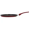 Image de Poêle À Crêpes Menastyl Cerise 26 Cm Aluminium 2,5 Mm Non-adhésive Rouge Métallique Induction