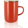 Image de Tisanière en grès 475 ml JULIET, OGO Living Paprika - OGO Living