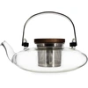 Image de Théière En Verre Avec Couvercle En Bois D'acacia 500ml Sophia - Ogo Living